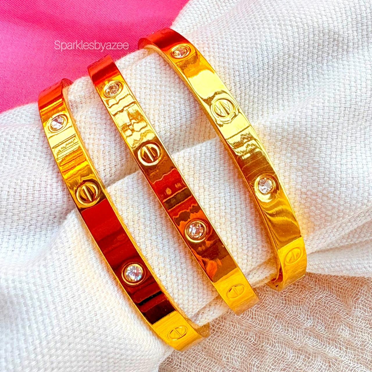 Cartier Bracelet - 18K Gold Plated 